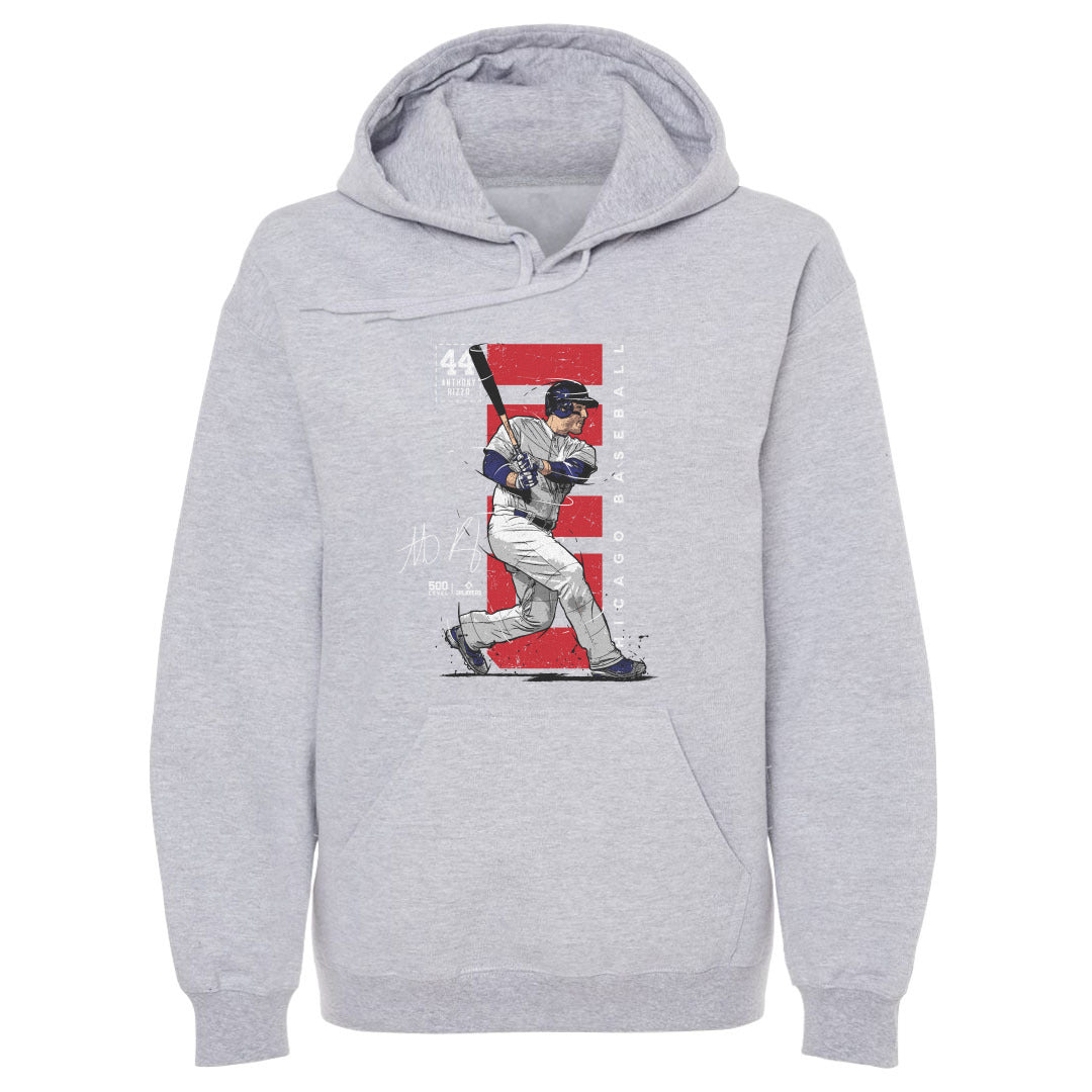 Anthony Rizzo Chicago C Vertical WHT