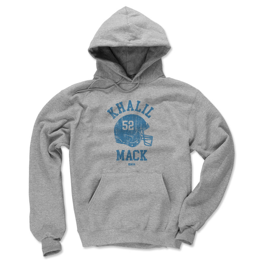 Khalil Mack Los Angeles C Helmet Font