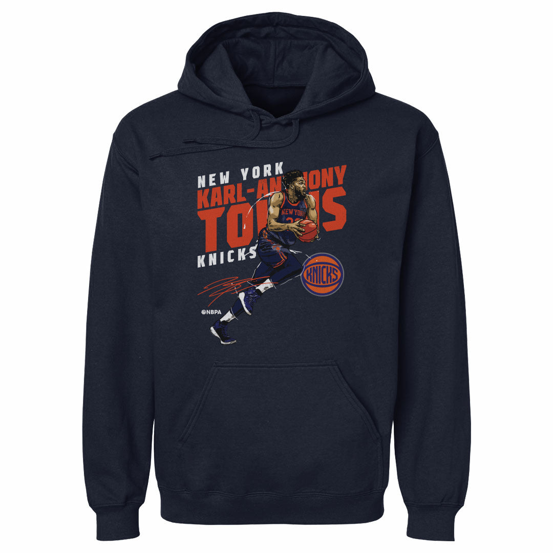 Karl-Anthony Towns New York Knicks Slant WHT