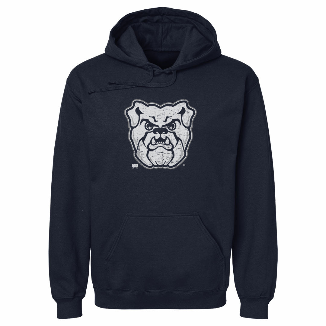 Butler Bulldogs Bulldog Vintage Logo WHT