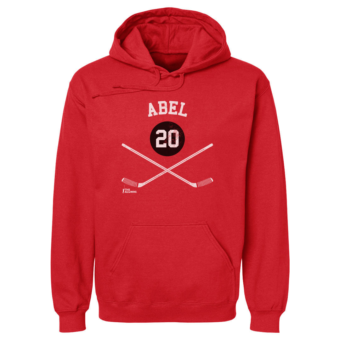 Sid Abel Chicago 20 Sticks WHT