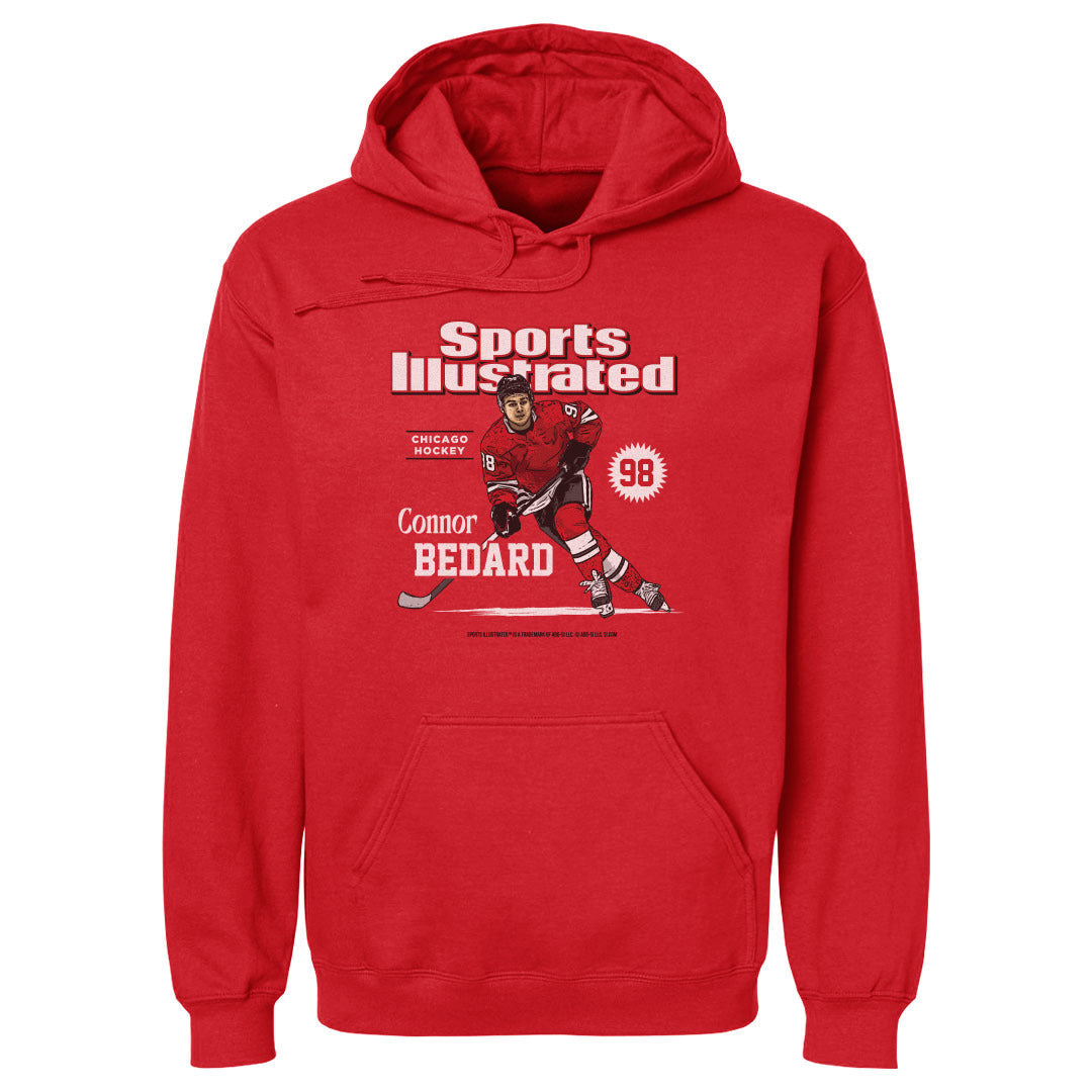 Connor Bedard Sports Illustrated & Chicago Card WHT
