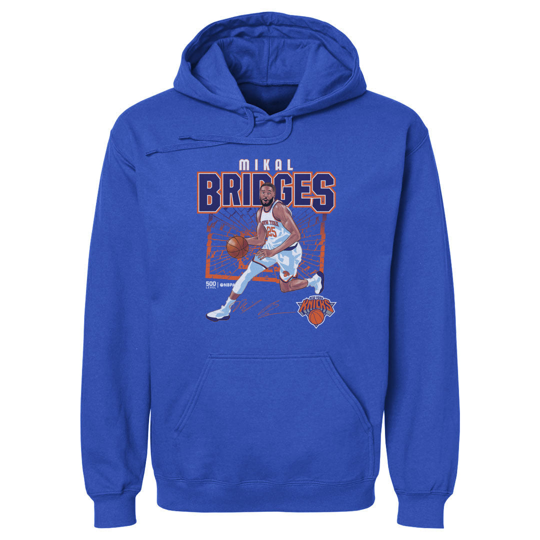 Mikal Bridges New York Knicks Shattered WHT