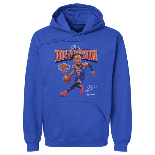 Jalen Brunson New York Knicks Caricature WHT