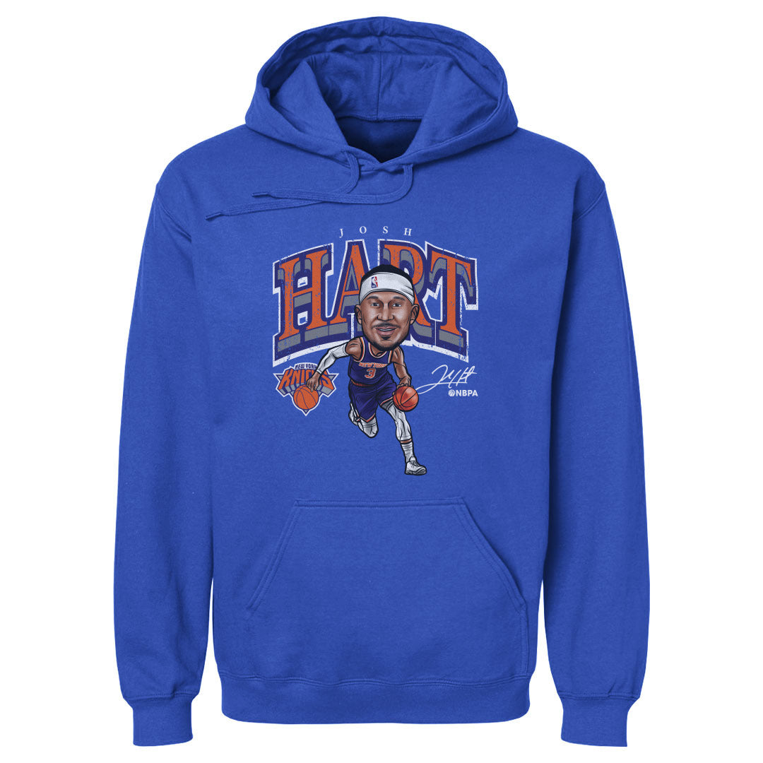 Josh Hart New York Knicks Cartoon WHT
