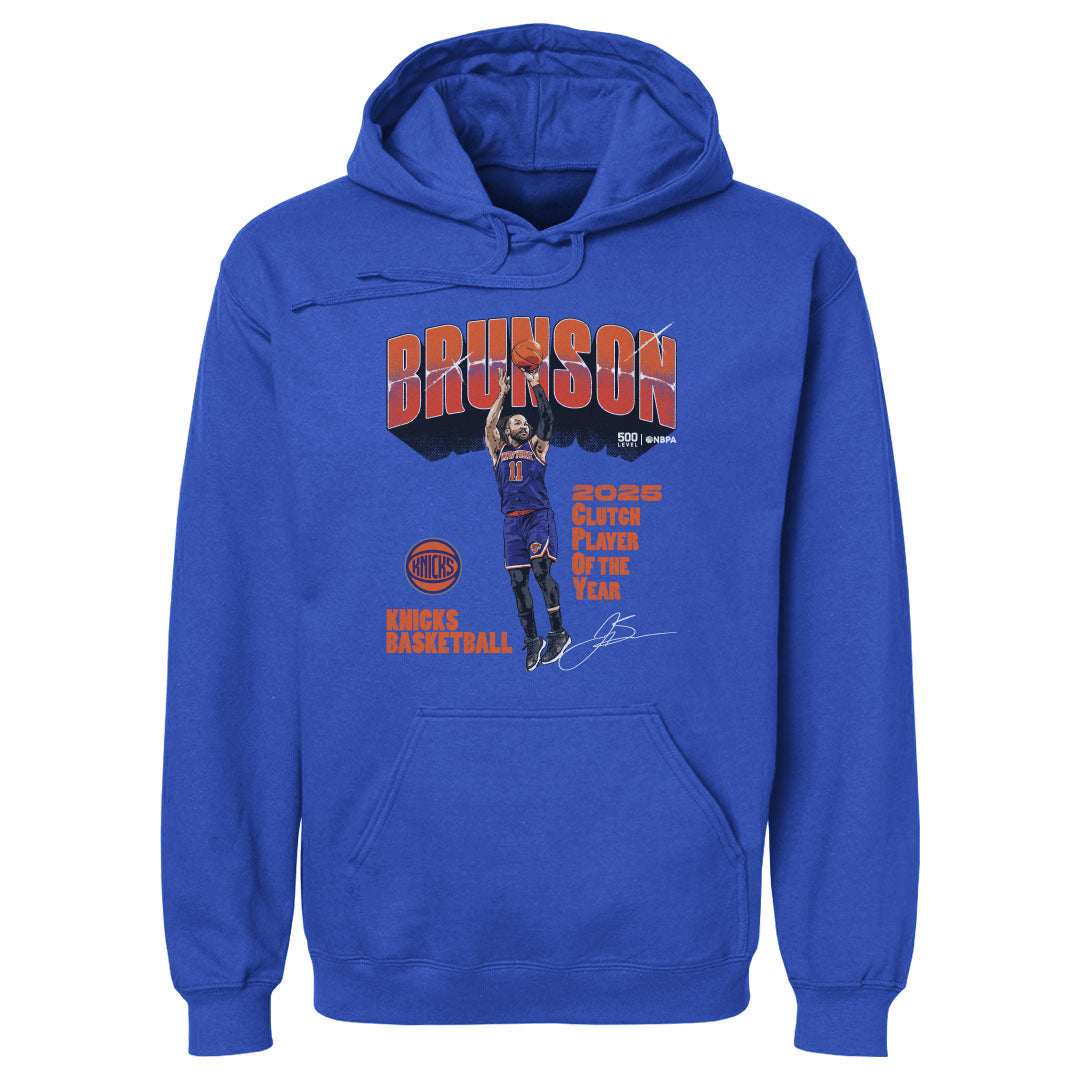 Jalen Brunson New York Knicks 2025 Clutch Player Of The Year WHT