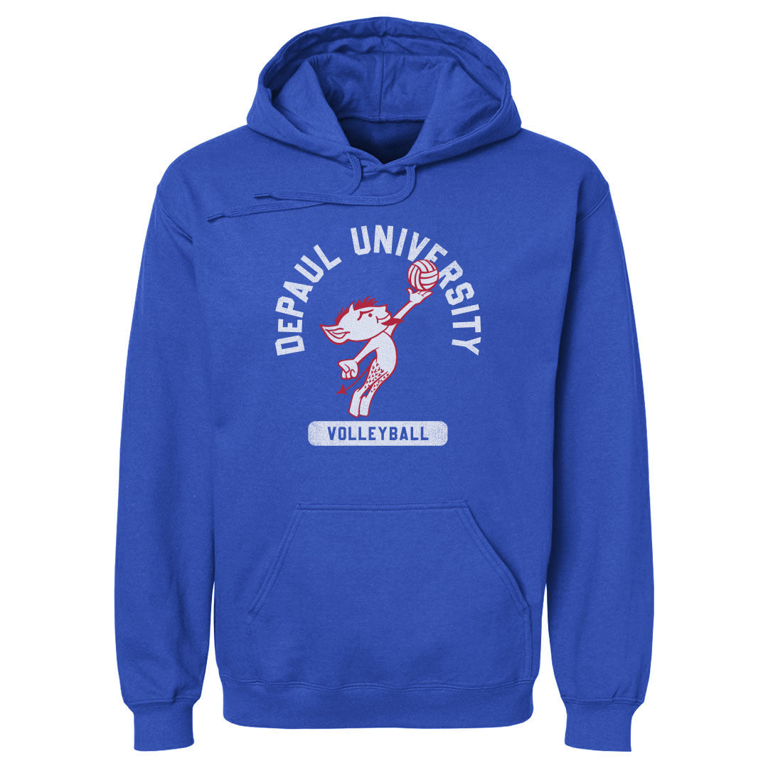 DePaul Blue Demons Billy Volleyball WHT