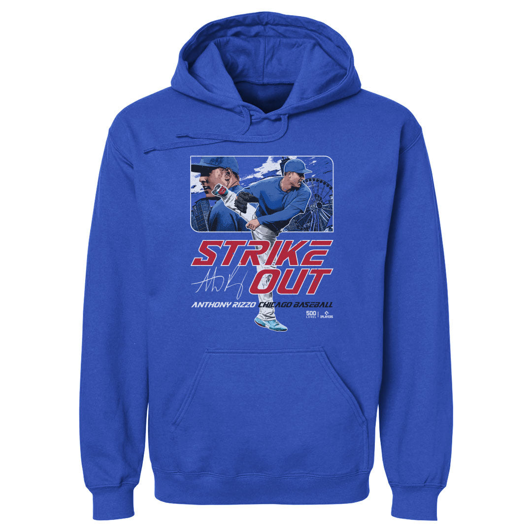 Anthony Rizzo Chicago C Strikeout WHT