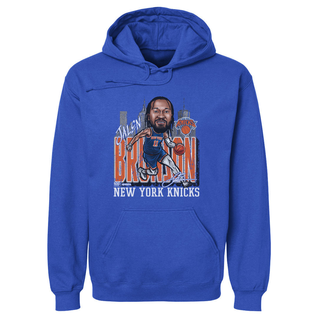 Jalen Brunson New York Knicks Cartoon City Cartoon WHT