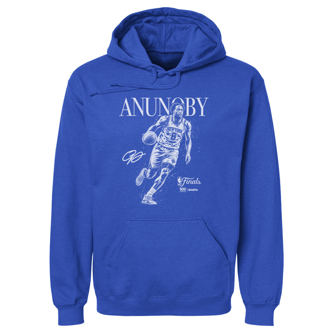 OG Anunoby New York Knicks NBA Finals 2026 Mono WHT