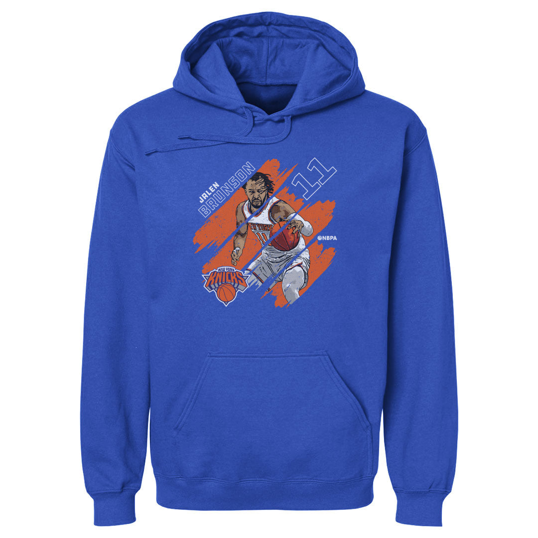 Jalen Brunson New York Knicks Stripes WHT