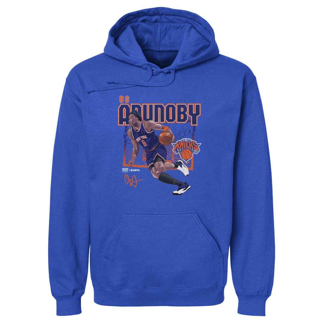 OG Anunoby New York Knicks Shattered WHT
