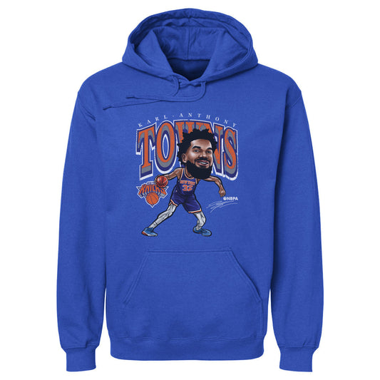 Karl-Anthony Towns New York Knicks Cartoon WHT