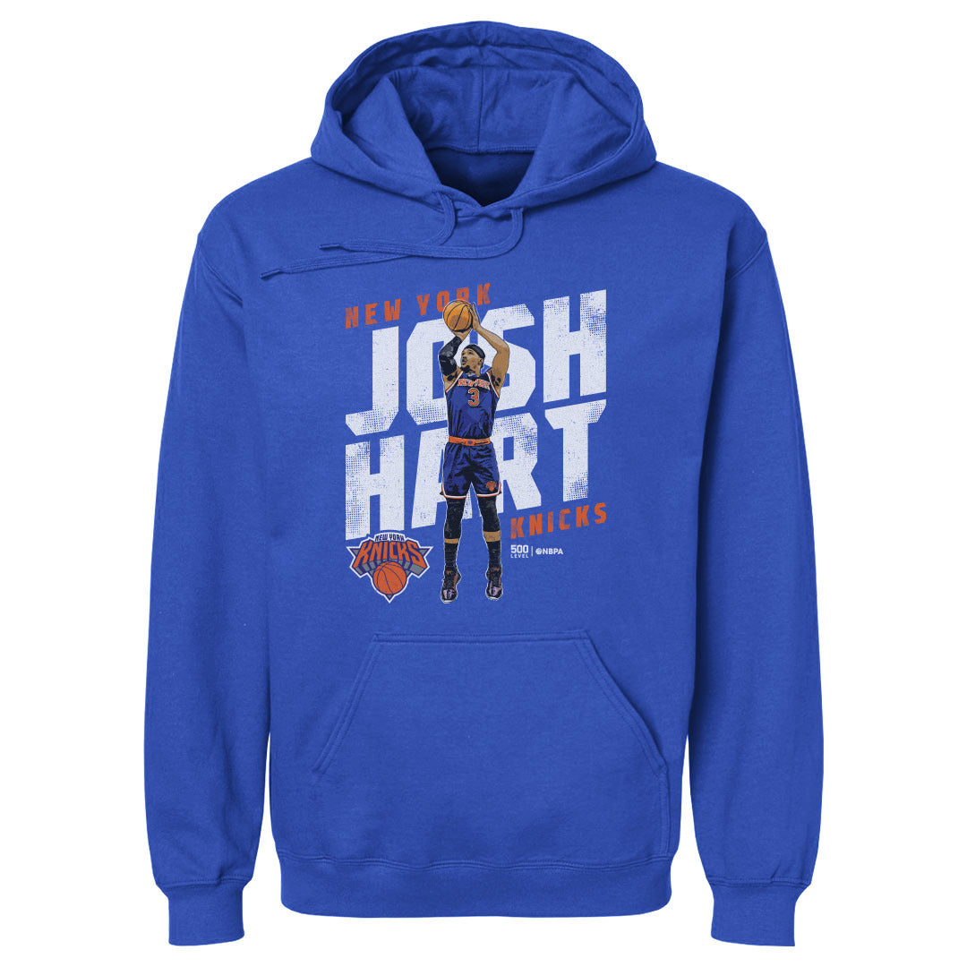 Josh Hart New York Knicks Slant WHT