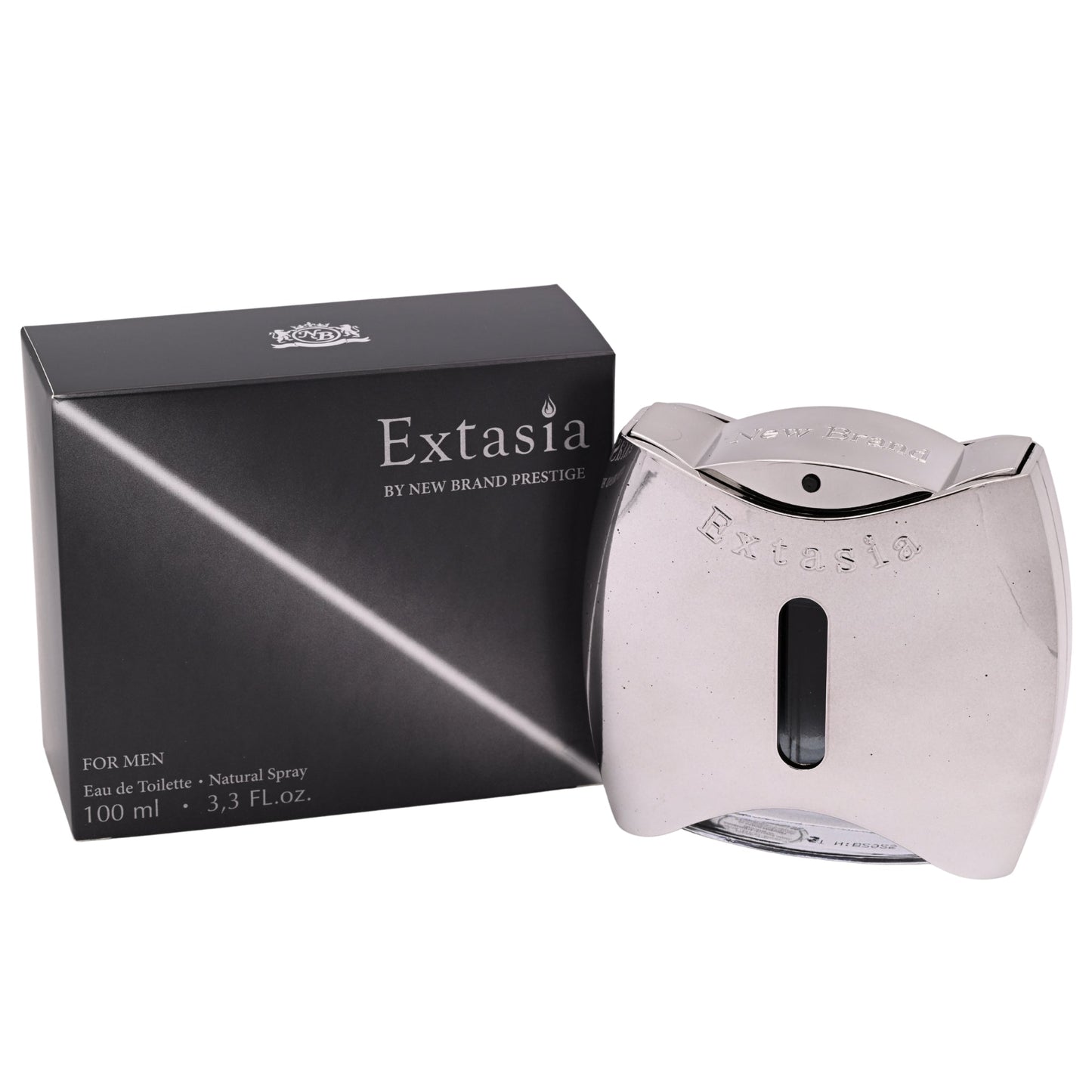 New Brand Extasia for Men 3.3 oz EDT Spray