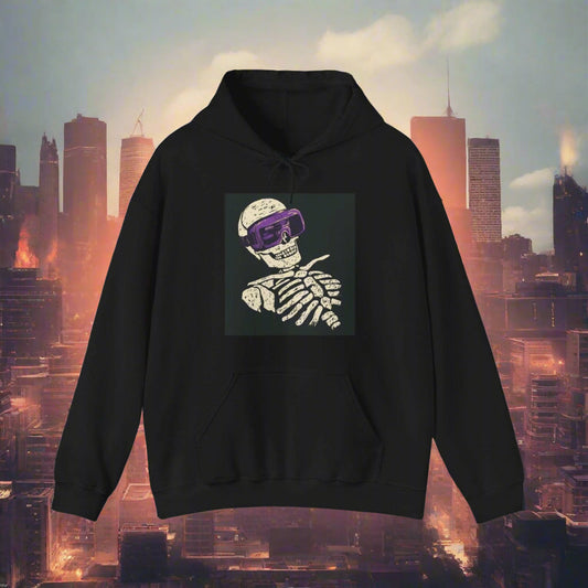 VR SKEL Hoodie – Heavy Blend Streetwear for the Afterlife-Ready (Respawn in Style)