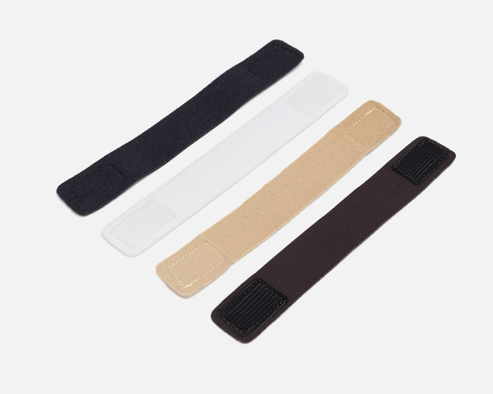 Viviana Straps Pouch Protectors - 4 Pack (Beige, Black, White, Brown)