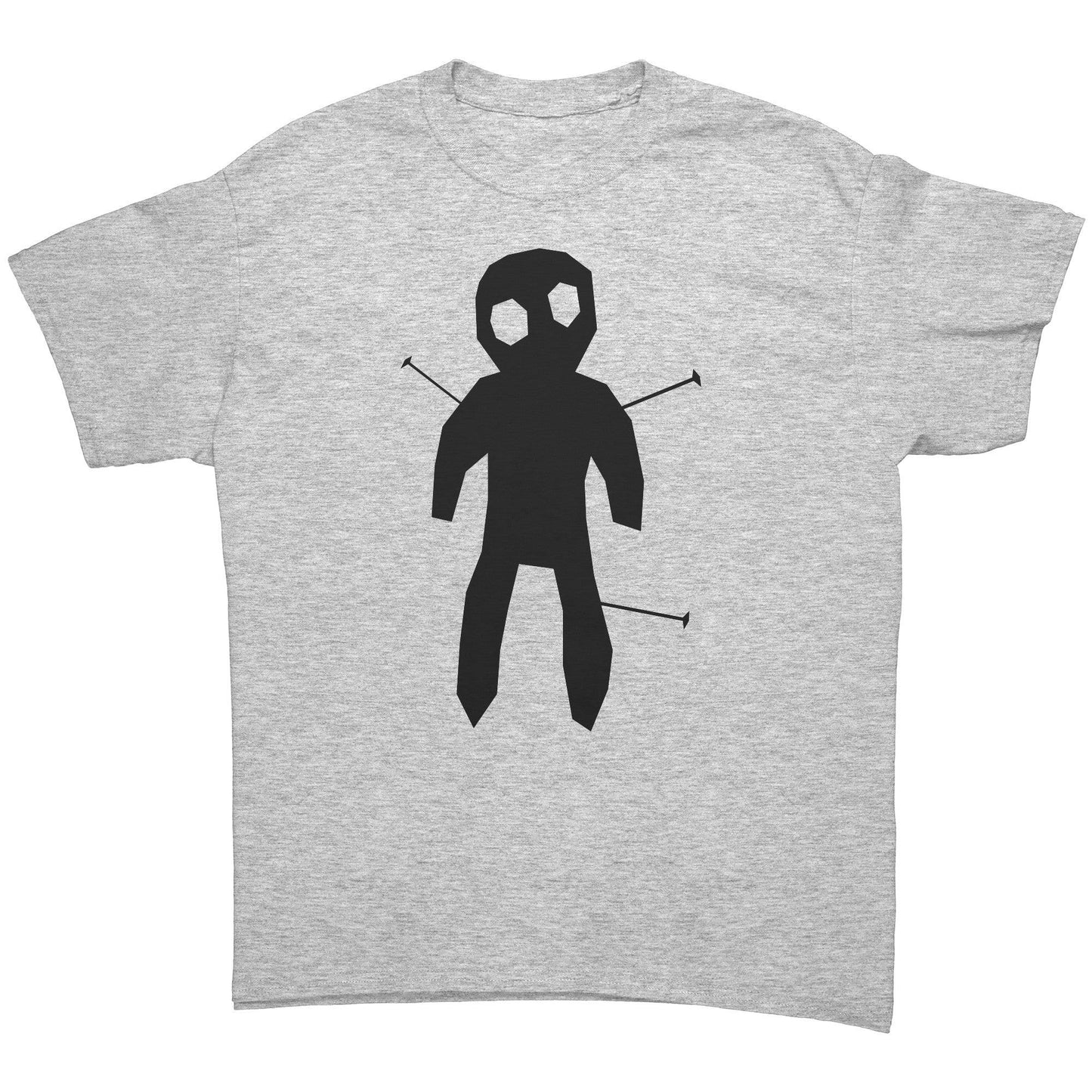 Men's Voodoo Doll Graphic T-Shirt – Classic Fit, 100% Cotton by Lizard Vigilante