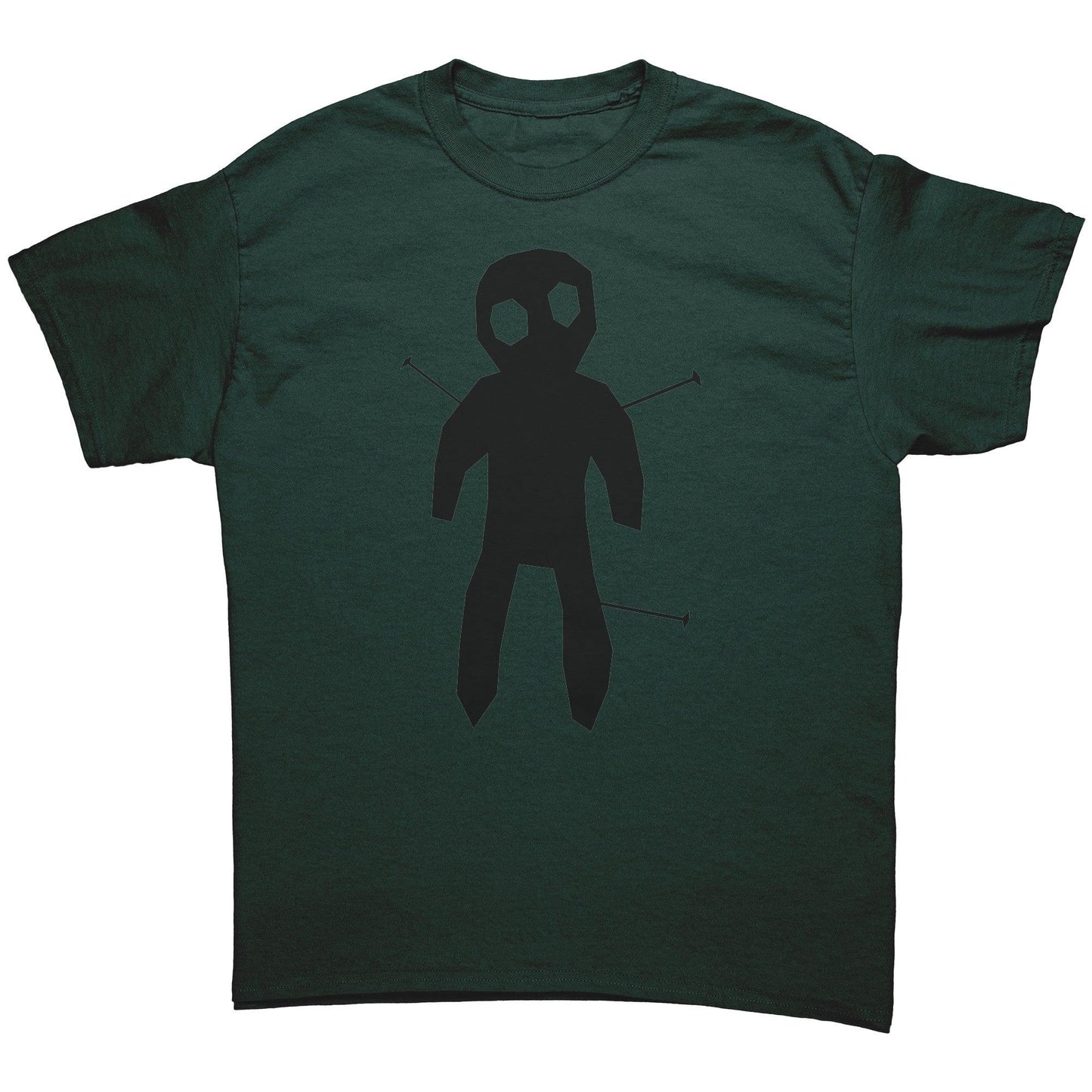 Men's Voodoo Doll Graphic T-Shirt – Classic Fit, 100% Cotton by Lizard Vigilante