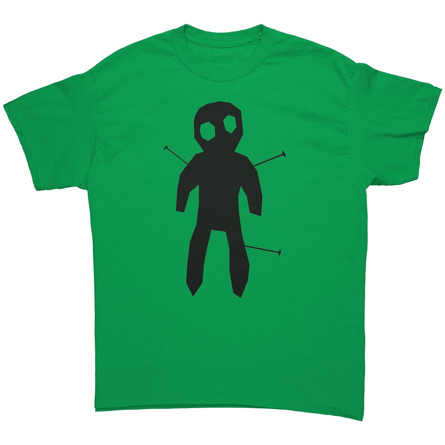 Men's Voodoo Doll Graphic T-Shirt – Classic Fit, 100% Cotton by Lizard Vigilante