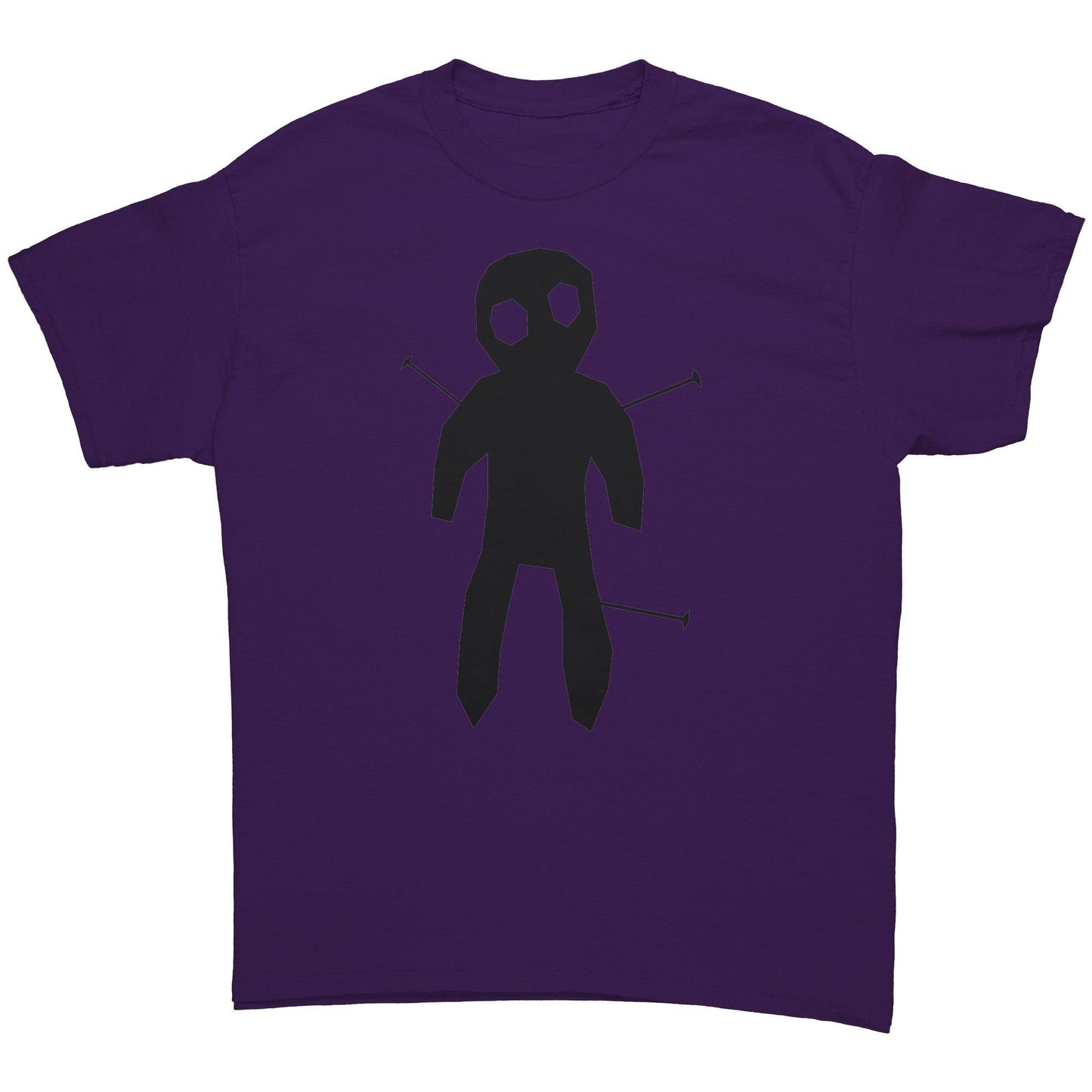 Men's Voodoo Doll Graphic T-Shirt – Classic Fit, 100% Cotton by Lizard Vigilante
