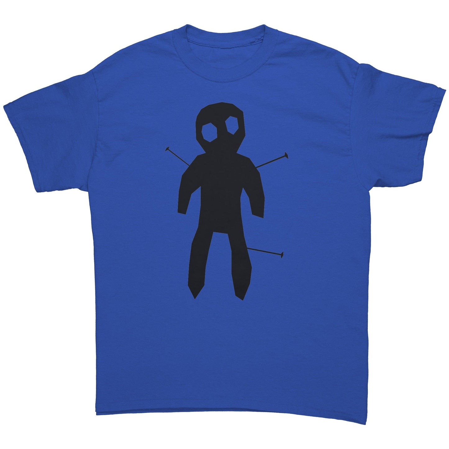 Men's Voodoo Doll Graphic T-Shirt – Classic Fit, 100% Cotton by Lizard Vigilante