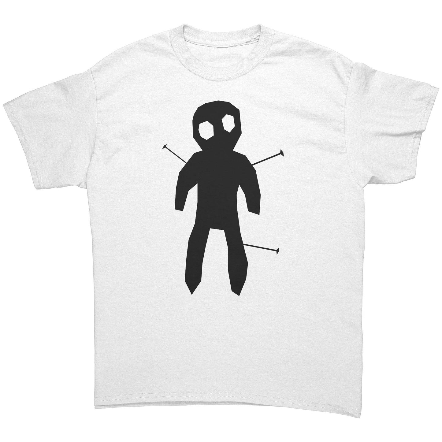 Men's Voodoo Doll Graphic T-Shirt – Classic Fit, 100% Cotton by Lizard Vigilante