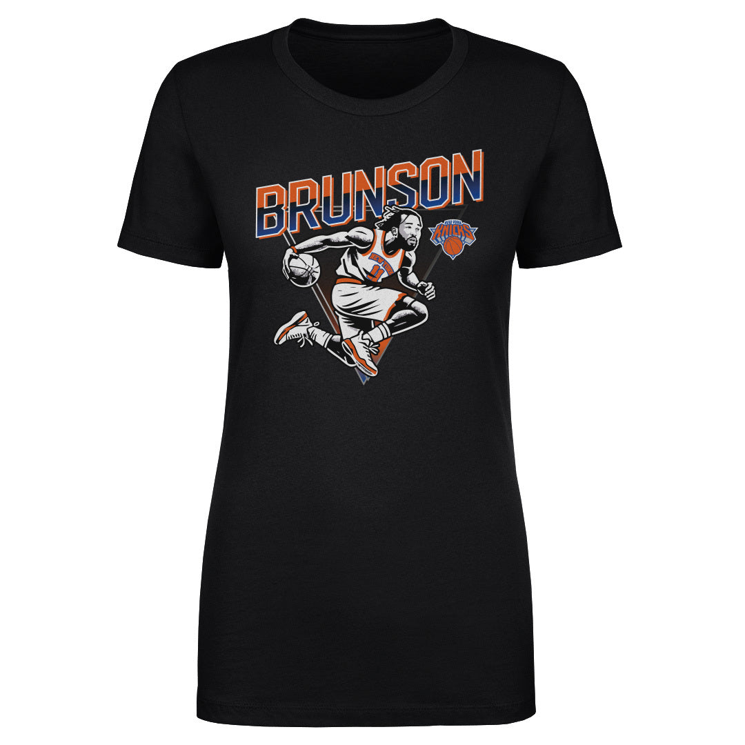 Jalen Brunson New York Knicks Triangle WHT