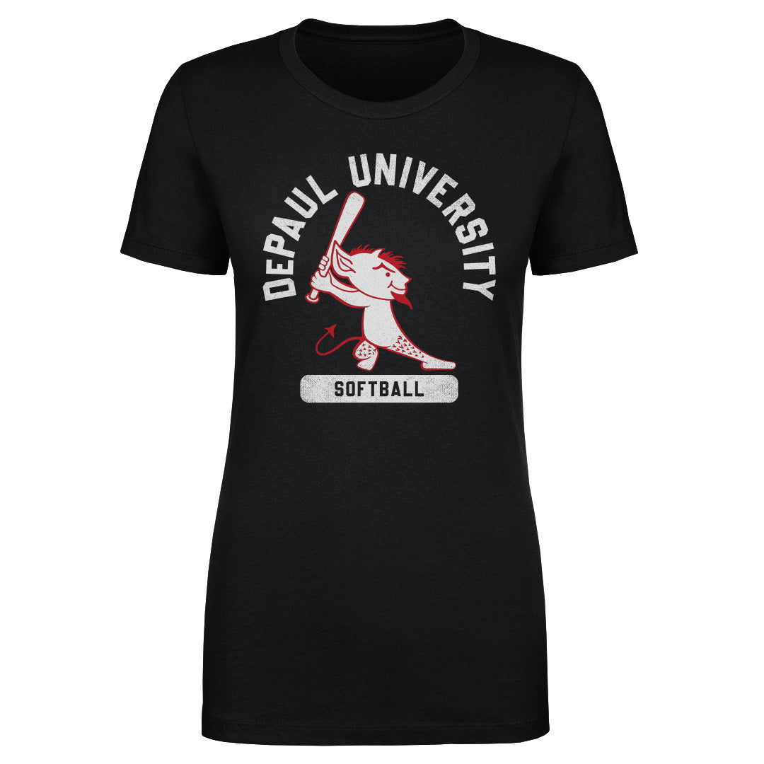 DePaul Blue Demons Billy Softball WHT