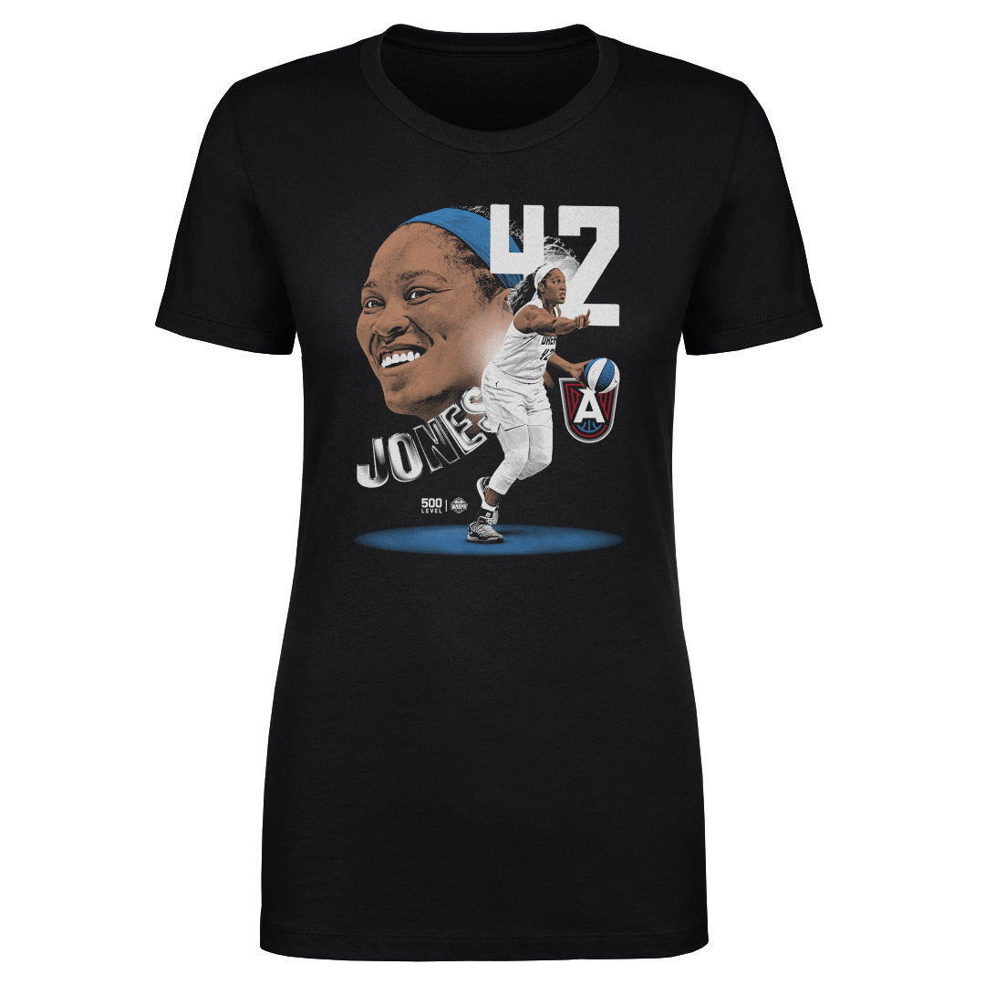 Brionna Jones Atlanta Dream Dual Image WHT