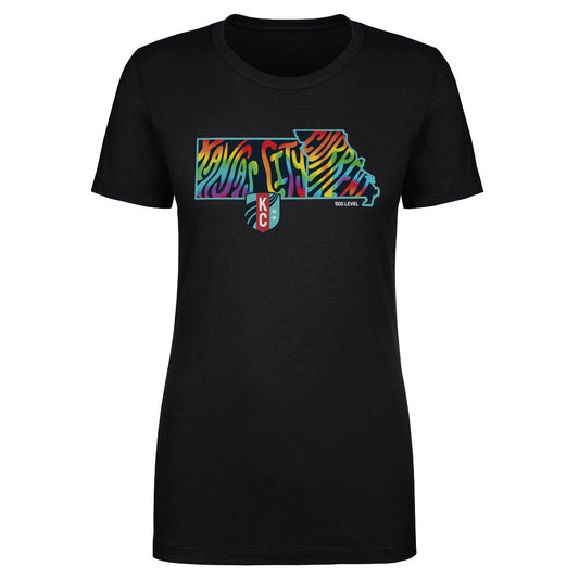 Kansas City Current Groovy Pride State WHT