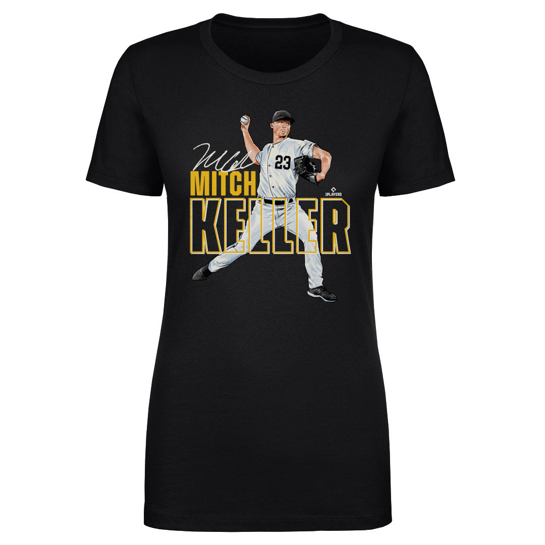 Mitch Keller Pittsburgh Stance WHT