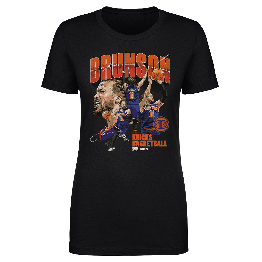 Jalen Brunson New York Knicks Collage WHT