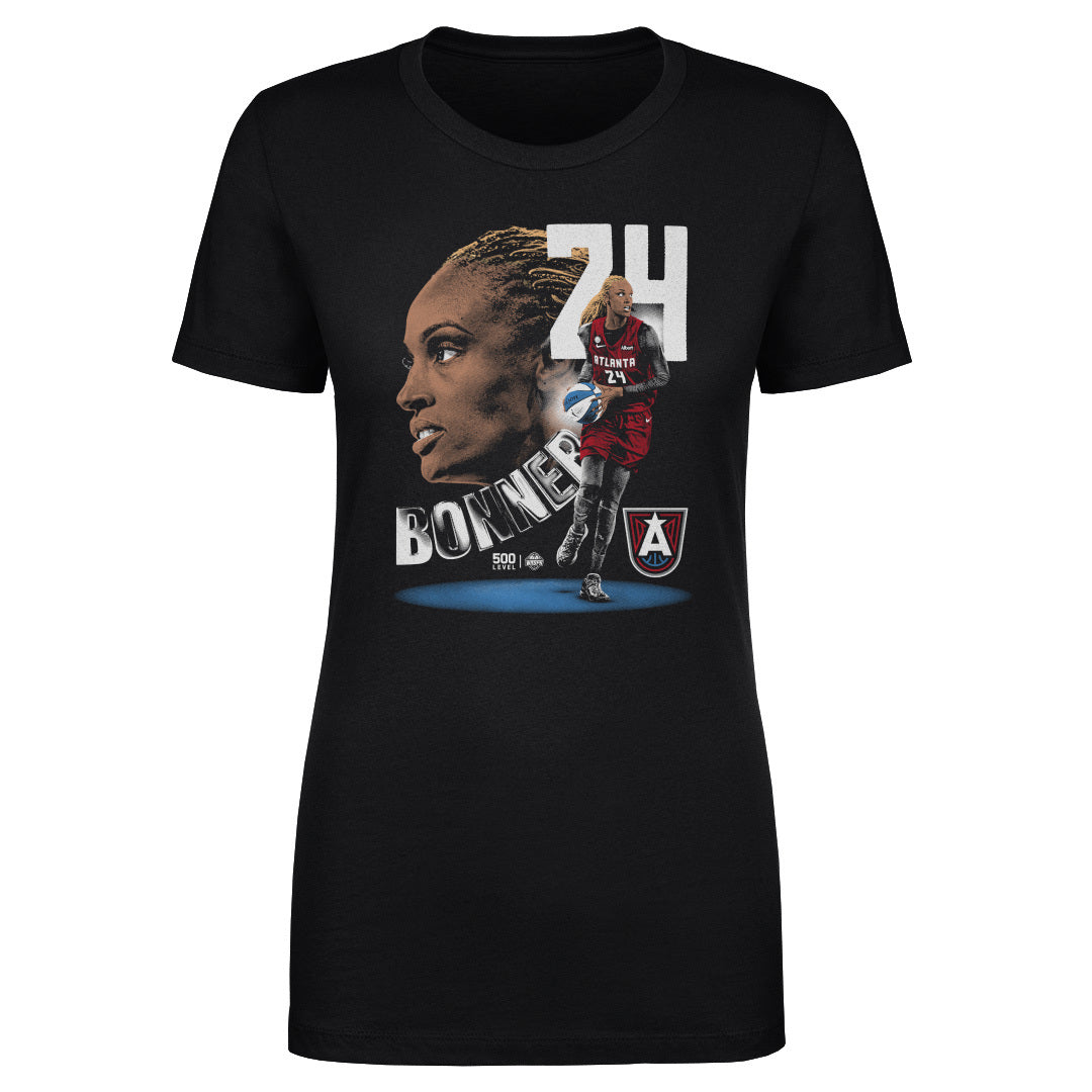Dewanna Bonner Atlanta Dream Dual Image WHT