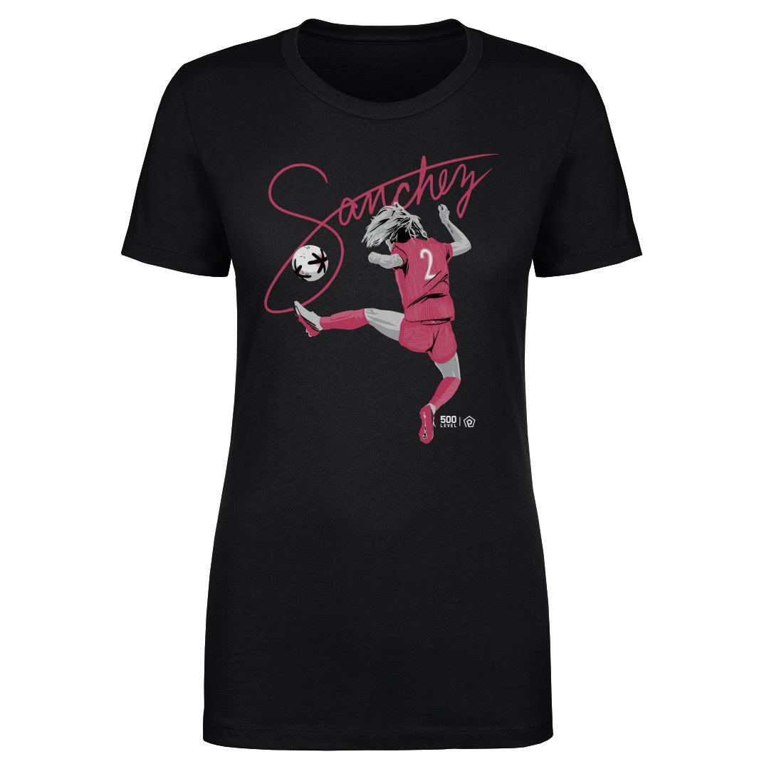 Ashley Sanchez North Carolina Courage Silhouette WHT