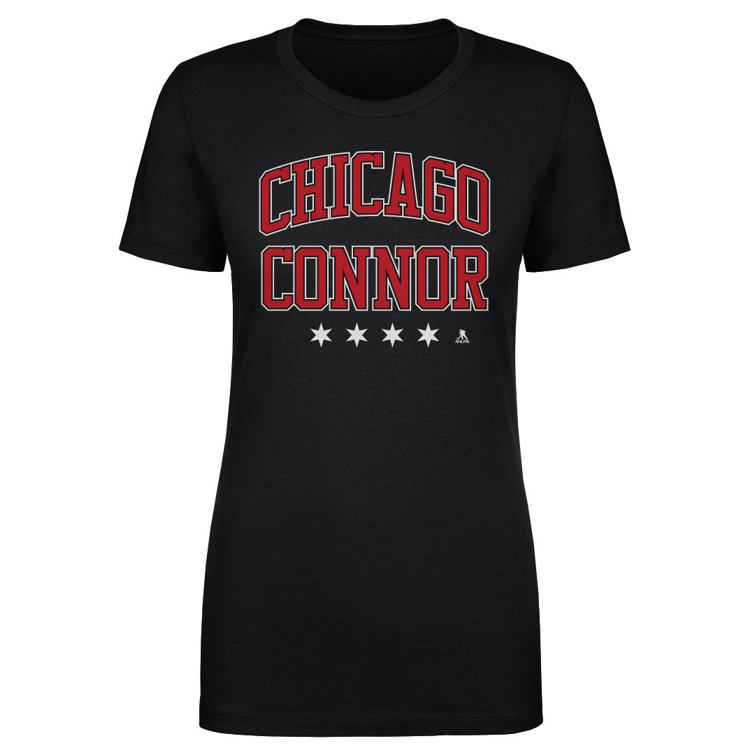 Connor Bedard Chicago Athletic Font WHT
