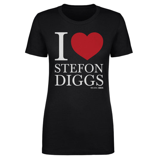 Stefon Diggs New England I Love WHT