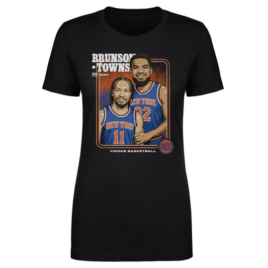 Jalen Brunson & Karl-Anthony Towns New York Knicks Step Brothers WHT