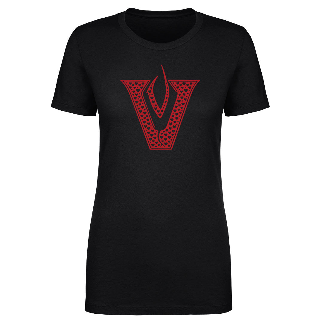 Vandegrift Crown Trio Valentines Heart Logo WHT