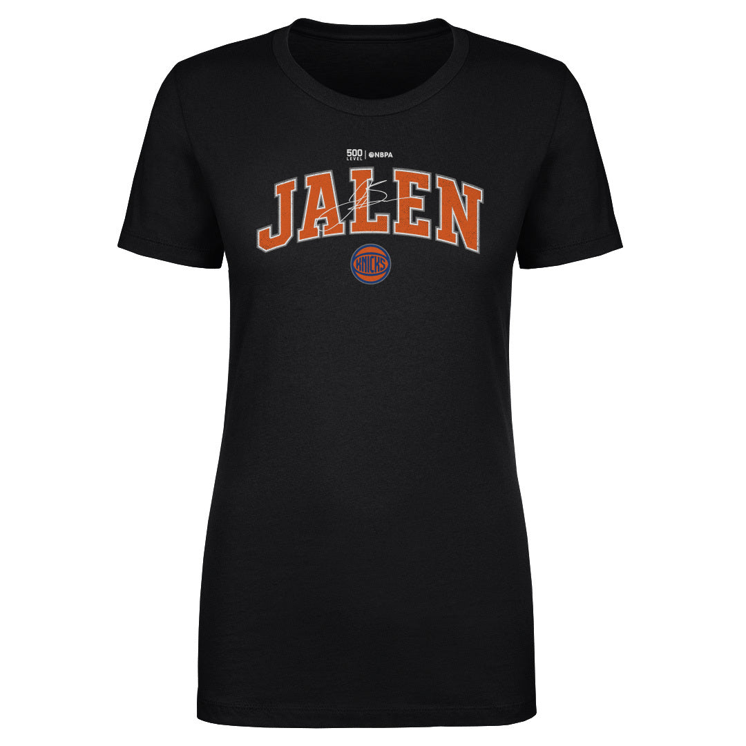 Jalen Brunson New York Knicks Team Font WHT