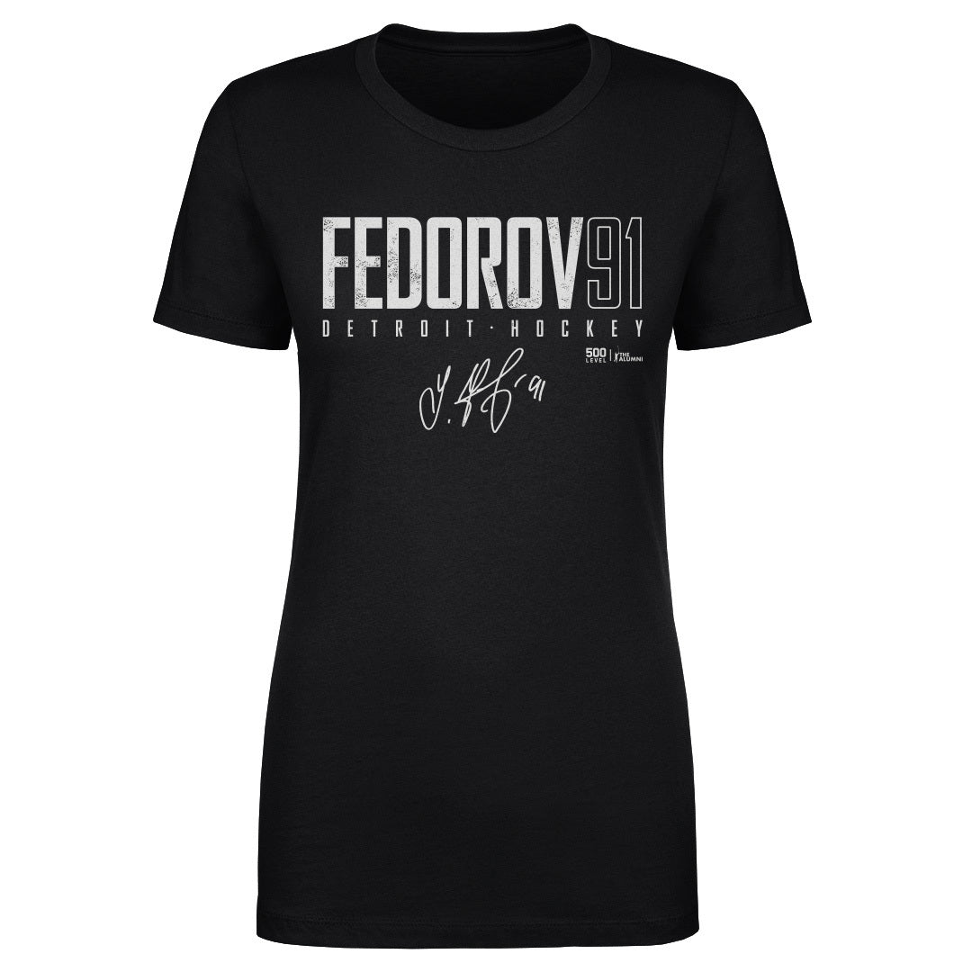 Sergei Fedorov Detroit Elite WHT