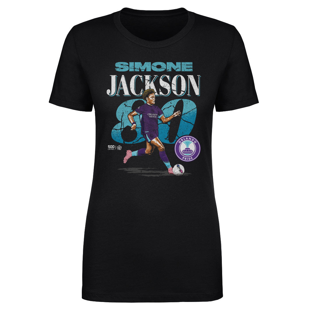 Simone Jackson Orlando Pride Cracked Number WHT