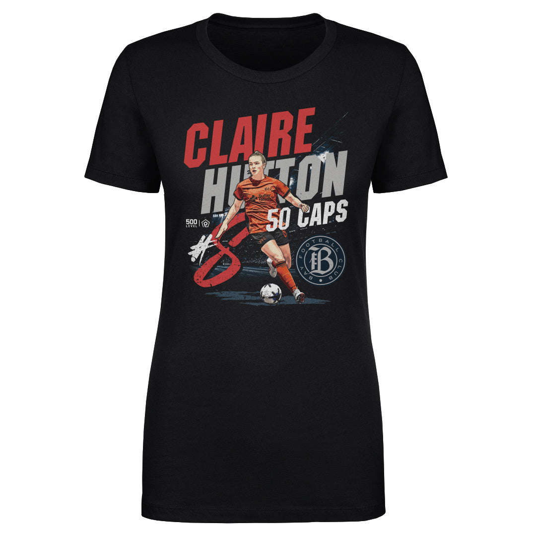 Claire Hutton Bay FC 50 Caps Milestone WHT