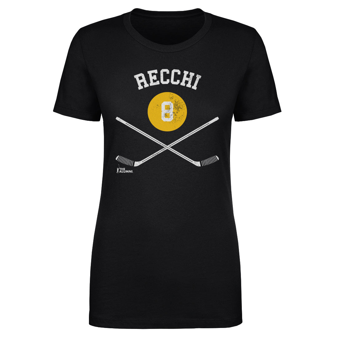 Mark Recchi Pittsburgh 8 Sticks WHT