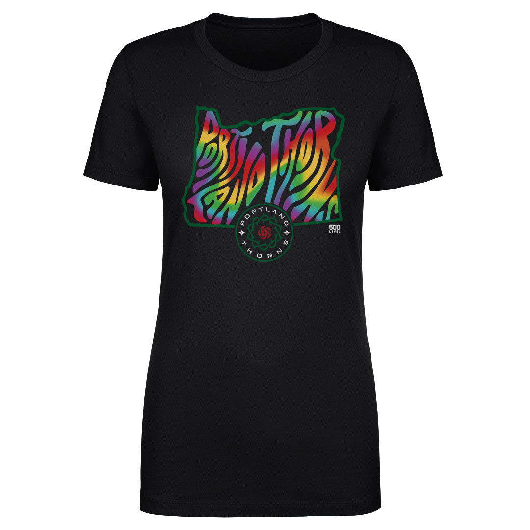 Portland Thorns FC Groovy Pride State WHT