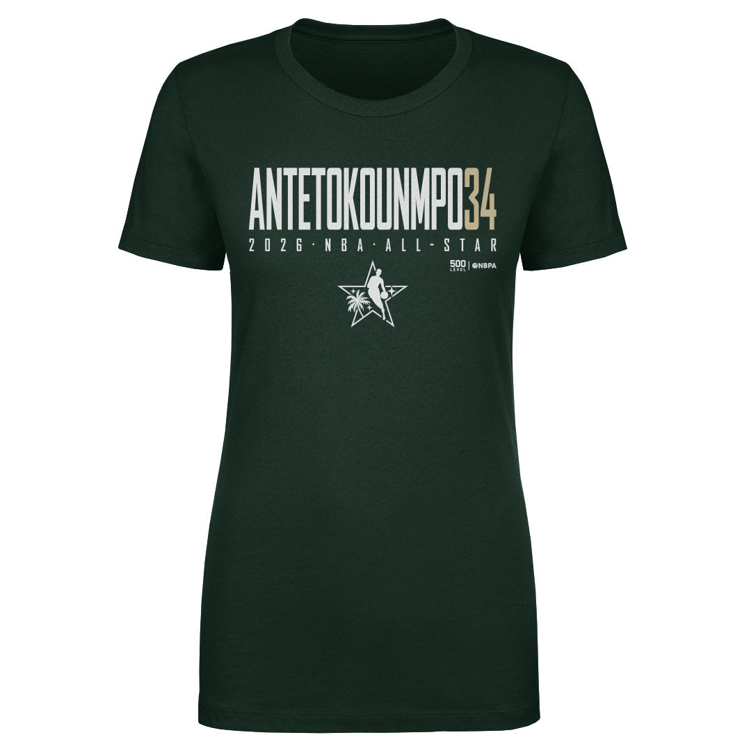 Giannis Antetokounmpo Milwaukee Bucks 2026 NBA All-Star Elite WHT