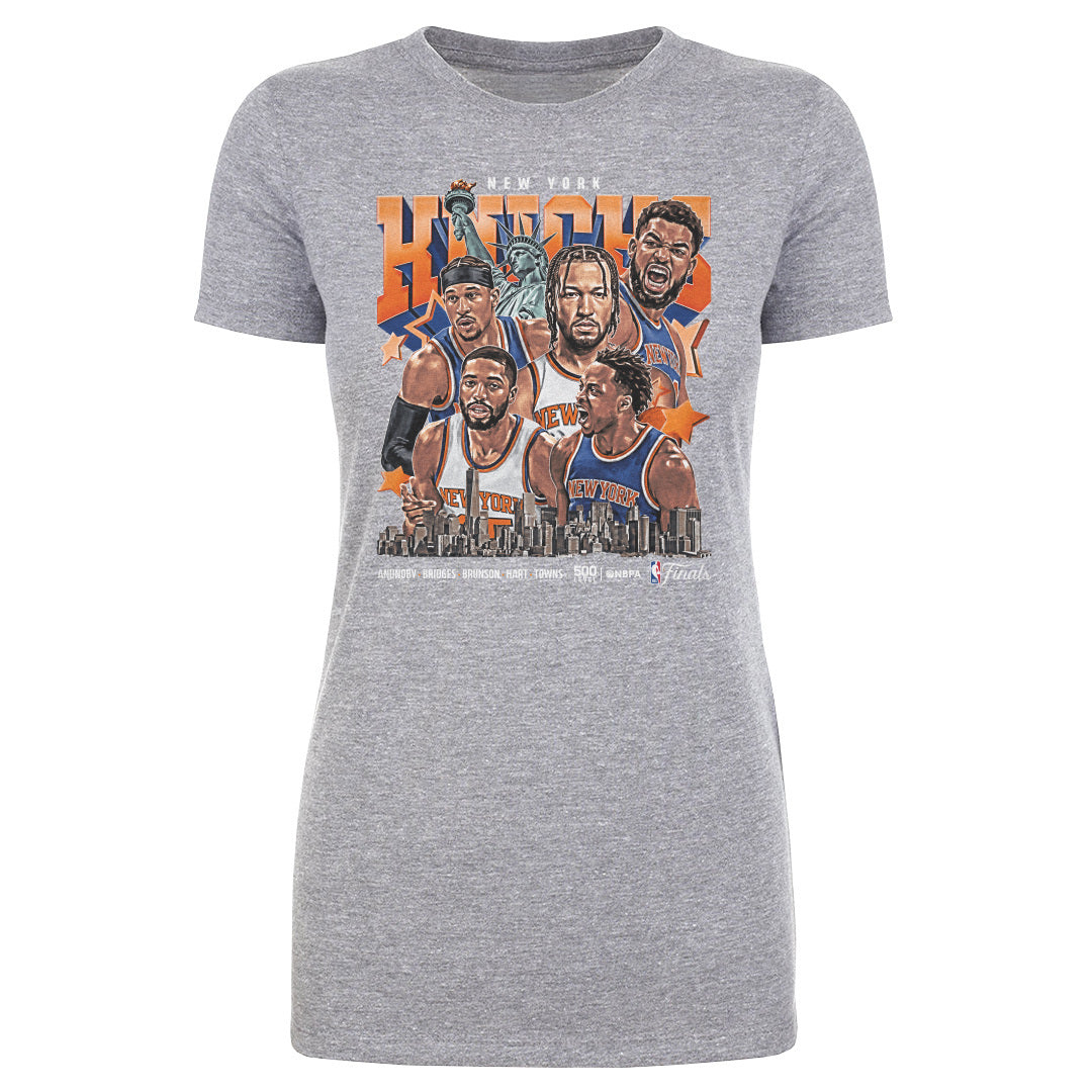 New York Knicks NBA Finals 2026 Collage WHT