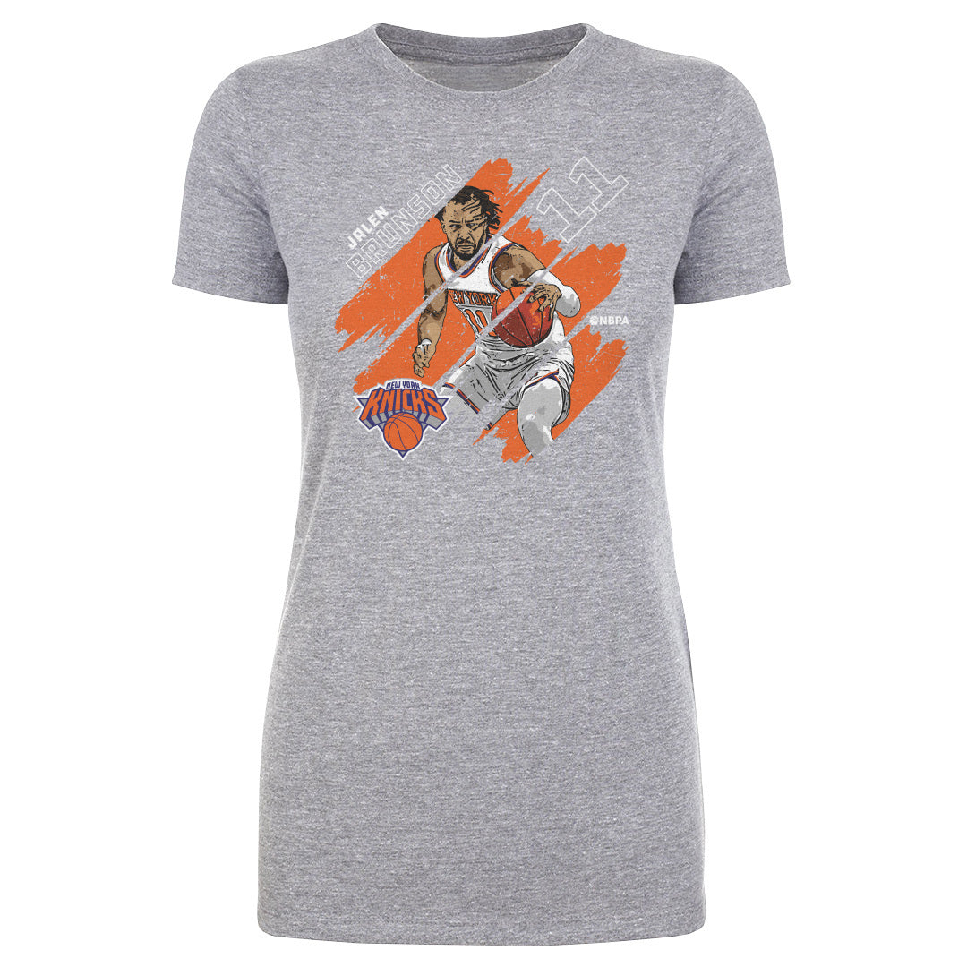 Jalen Brunson New York Knicks Stripes WHT