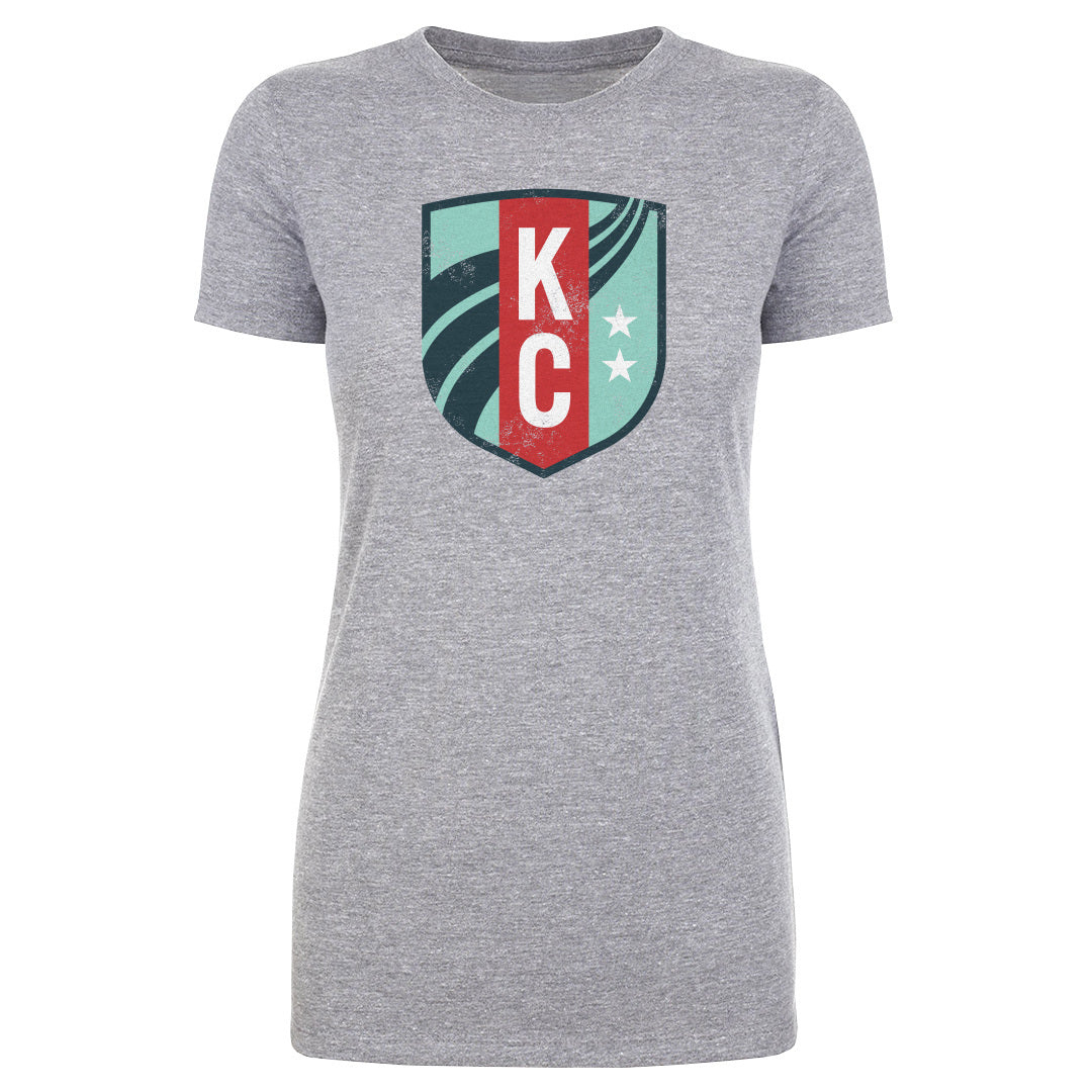 Kansas City Current Vintage Primary Logo WHT