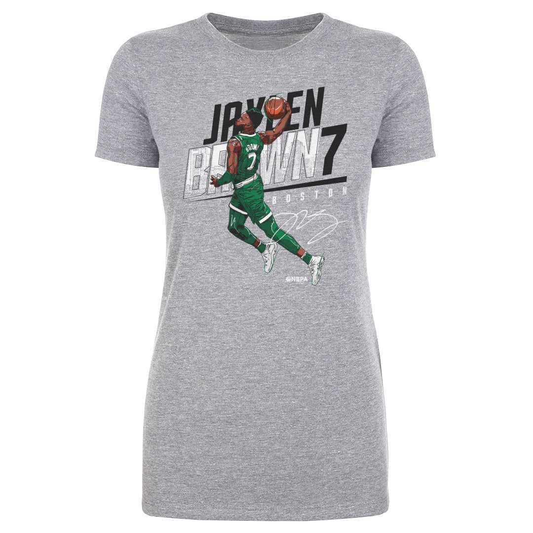Jaylen Brown Slant K WHT